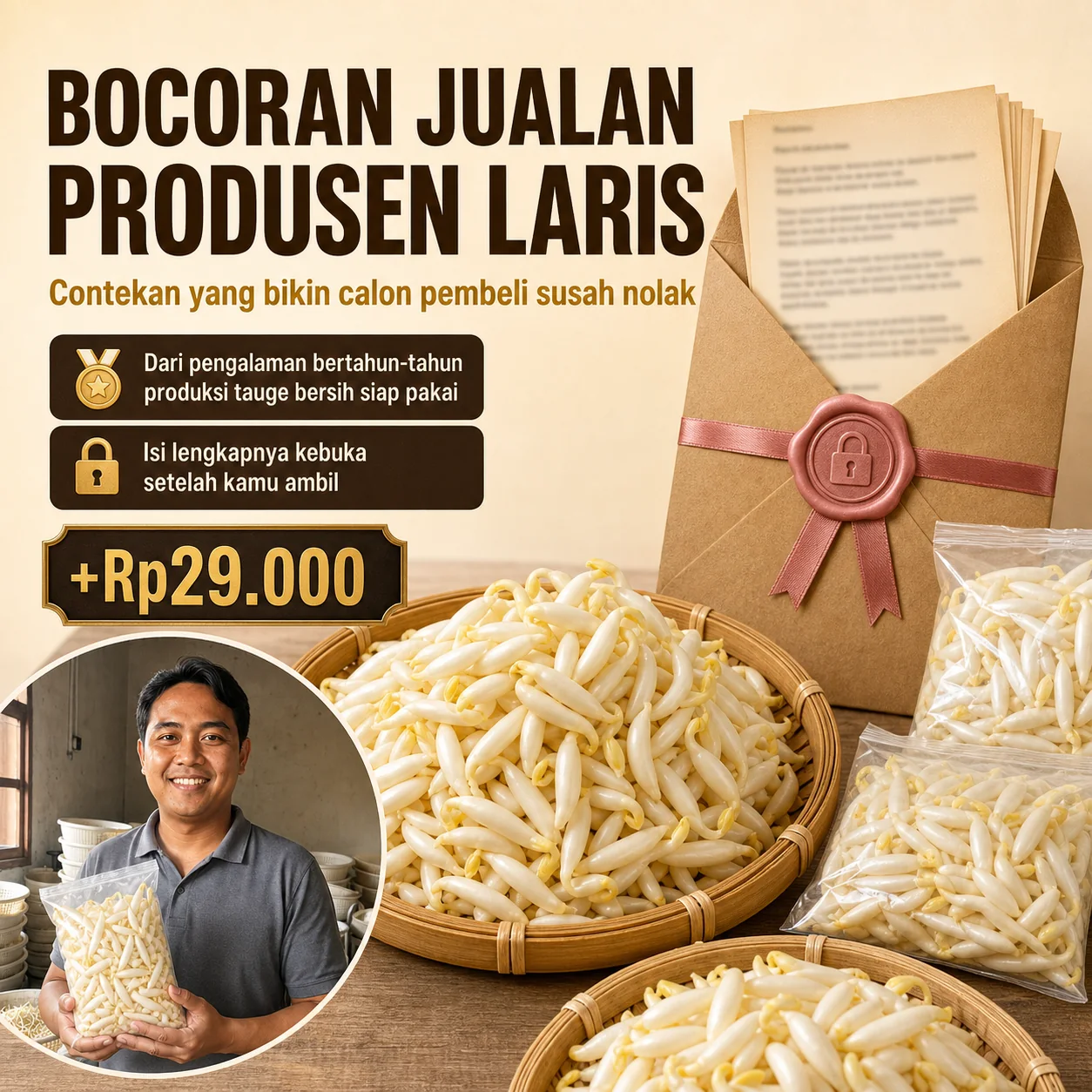 Bocoran Seller Laris - Paket Contekan Tinggal Copas